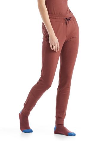 Grape Women's Icebreaker Merino Crush Pants One Piece & Sets | USA 1747AHKP